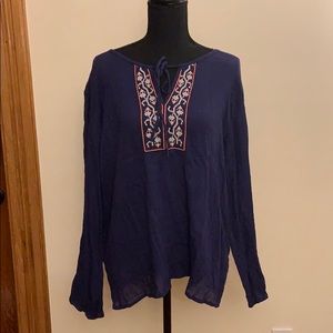 ⭐️3 for $15 Peasant top size XL by Just Cl…